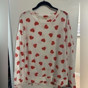 Heart to heart sweater